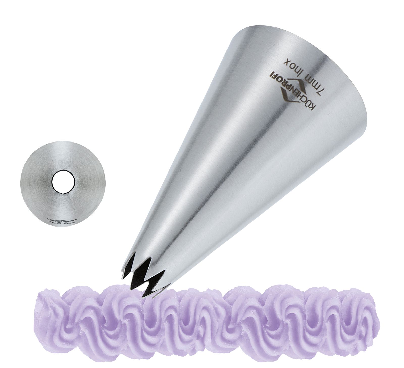 0805482807_BAKE PROFI hvězdicová špička Ø 7 mm nerez Kuchenprofi (5)